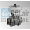 Q611F,Q661F，氣動塑料球閥RPP,UPVC,PVDF