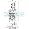 CCQ-50，CCQ-63，CCQ-80，CCQ-100，CCQ-150，氣動超高真空插板閥