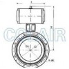 GIQ-40C，GIQ-50C，GIQ-65C，GIQ-80C，GIQ-100C，GIQ-150C，氣動高真空蝶閥
