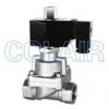 SLA2DF02V4F25，SLA2WH02V4F25，不銹鋼法蘭二位二通電磁閥（常開(kāi)型）