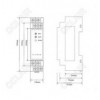 PS2051AA,PS2051AB,PS2051AC,PS2051隔離配電器（一入一出）