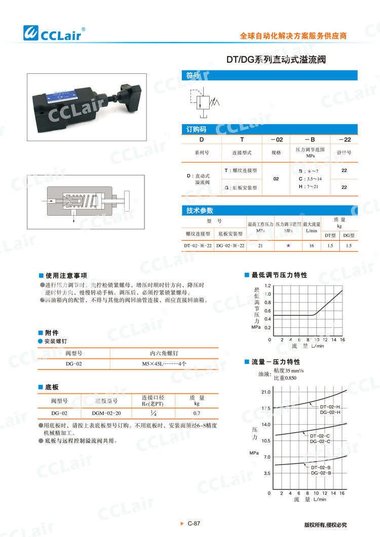 DT、DG系列直動(dòng)式溢流閥-1