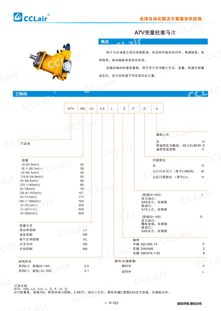 A7V變量柱塞泵馬達(dá)-1