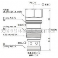 CK3F-T2A-VAN,CK3F-T2A-VCN,CK3F-T2A-VCV,CK3F-T2A-VEV,CK3F-T2A-VEN,CK3F-T2A-VAV,導壓開單向閥(外部導壓口)