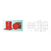 QS-HS3-4160/5200/5220/8130/9750/14400，QS-HS3-740/940/1270/1480/1990/2540/3260，QS-HS3-28/40/60/65/100/130/150/200/290/330/460/600， QS-HS3型聚氨酯緩沖器